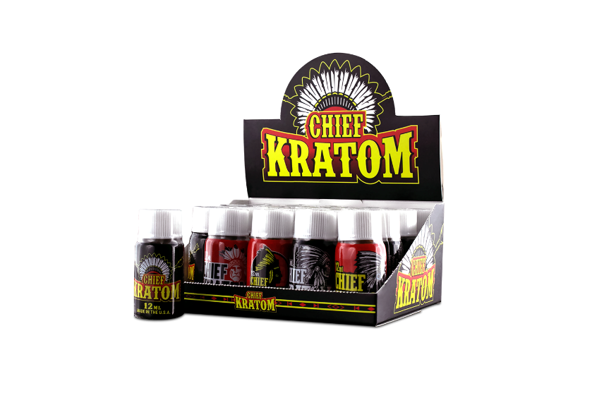 KRATOM:CHIEF KRATOM LIQUID 20 COUNT 12 ML
