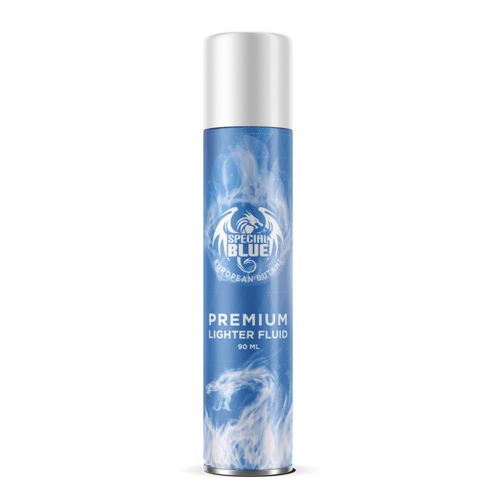 LTB Special Blue 90ml Butane lighter fluid 12Ct