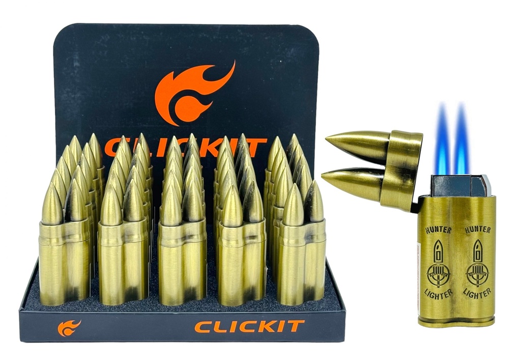 LTB GH-10865 TWO BULLETS DOUBLE TORCH 25CT