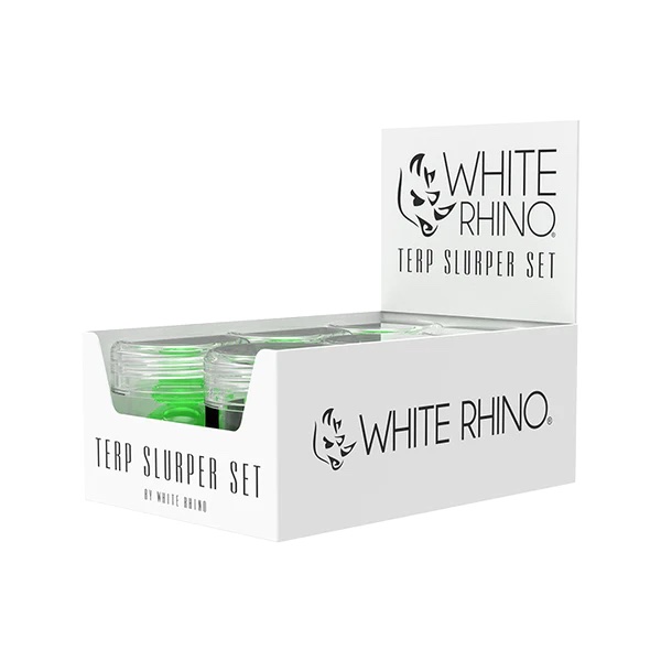 GPA RHINO TERP SLURPER 3 PIECE SET GREEN