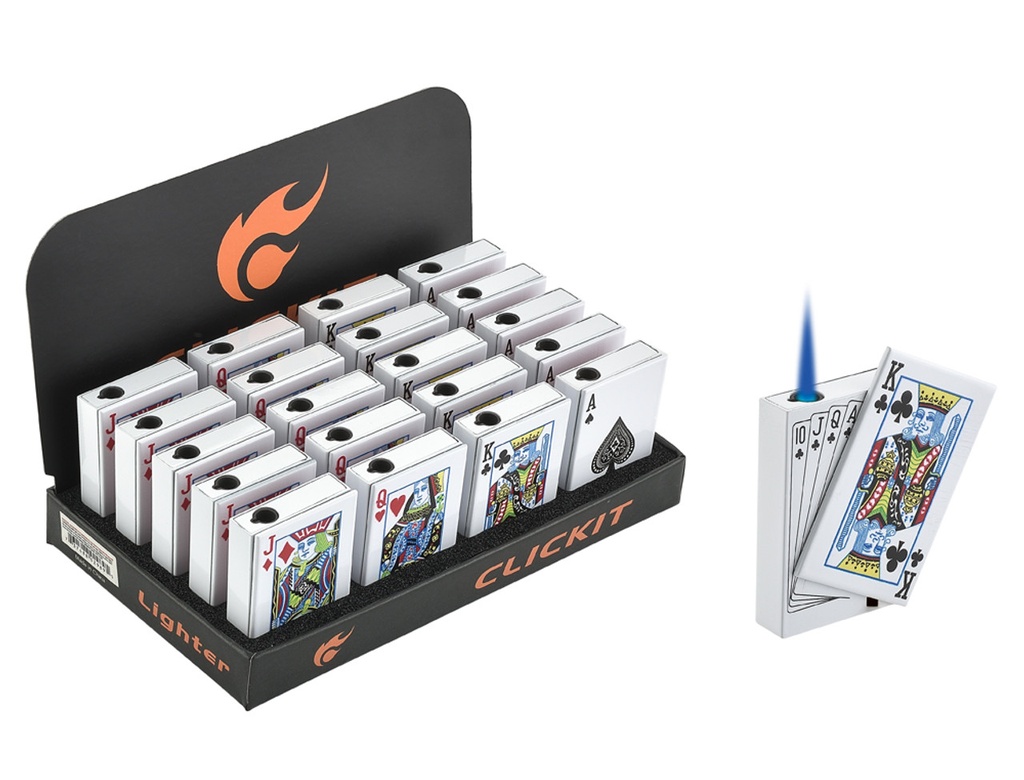 LTB GH-9289 WINDPROOF POKER LIGHTER 20CT