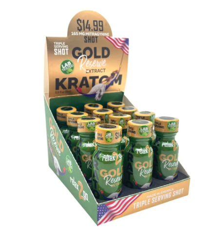 KRA RELAX 2 GO SHOT GOLD 12CT