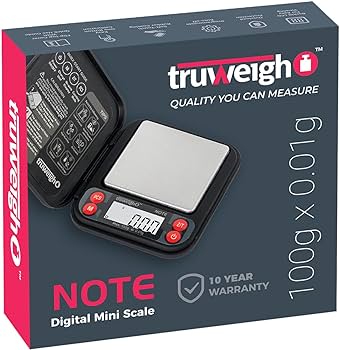 SCA SCALE SC-214 TRUWIEGHT NOTE NO-100-01 BLACK