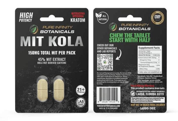 KRA PIB CHEWABLE MIT KOLA 12/2CT DISPPLAY