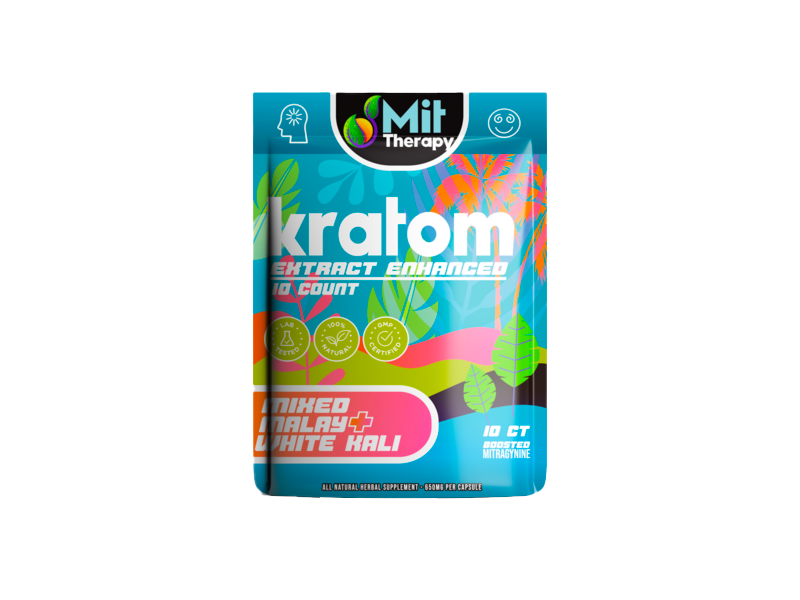 KRA MIT THERAPY - MIXED MALAY + WHITE KALI - 10CT 12PK
