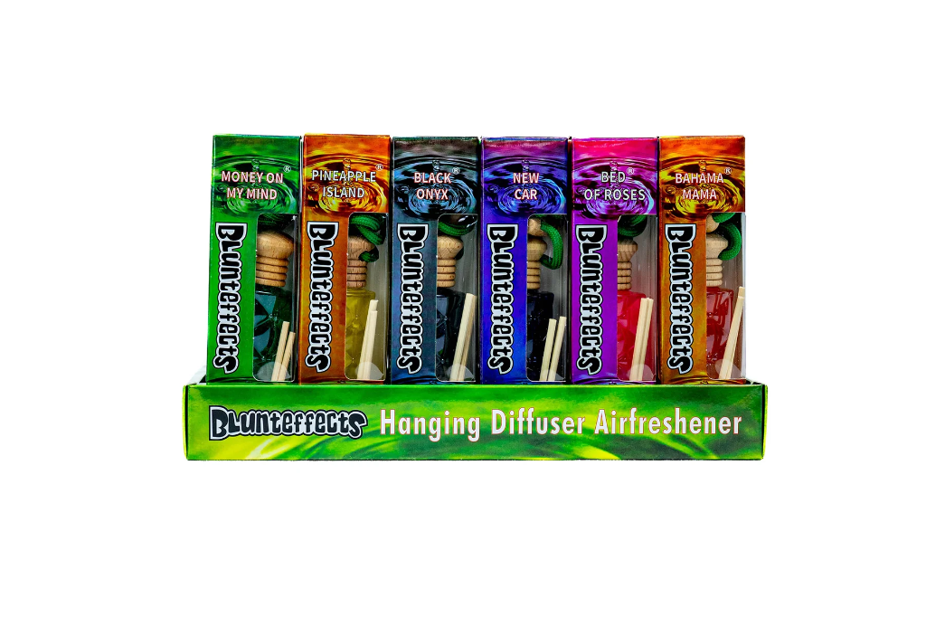 IAC BLUNTEFFECTS HANGING FRAGRANCE DIFFUSER DISPLAY 18CT