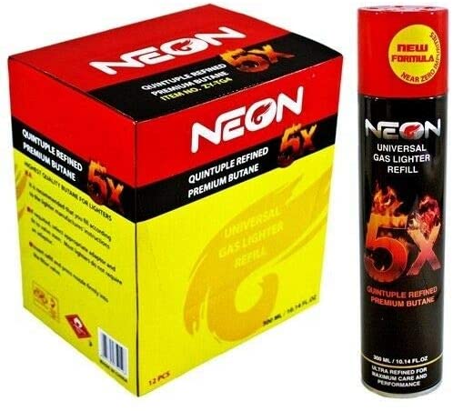 LTB NEON 5X BUTANE 12PK