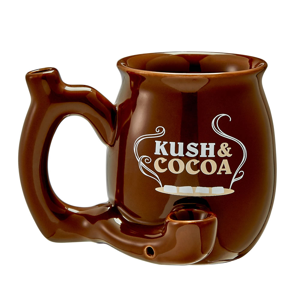 OPA CER # 82455 "KUSH & COCOA" BROWN MUG