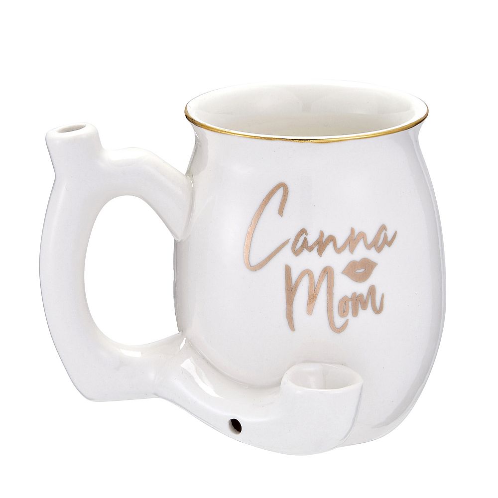OPA CER #82473 "CANNA MOM "WHITE SMALL MUG