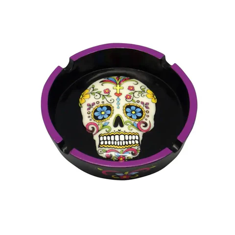 TRA 002110 DAY OF THE DEAD ASHTRAY