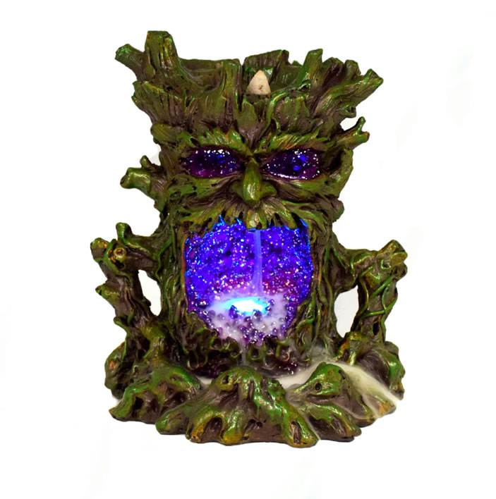 IAC 002930 TREE BACKFLOW INCENSE BURNER