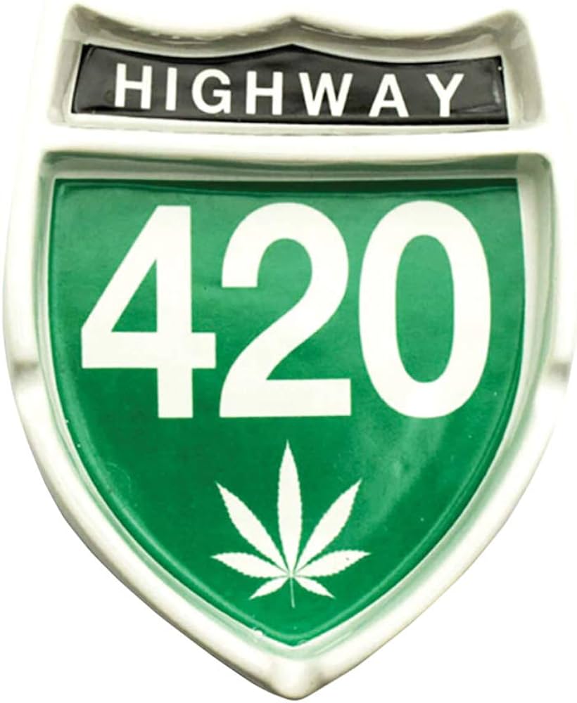TRA 003071 HIGHWAY 420 ASHTRAY 2PCS