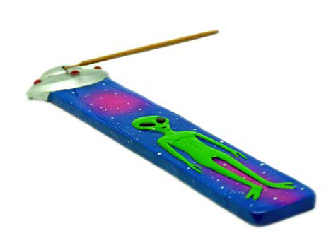 IAC 003151 ALIEN FLAT INCENSE BURNER