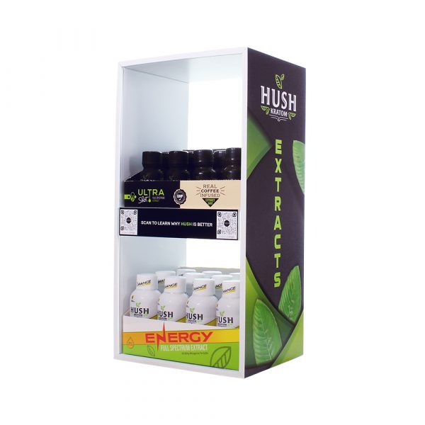 KRA  Hush 2 Tier Display LOADED