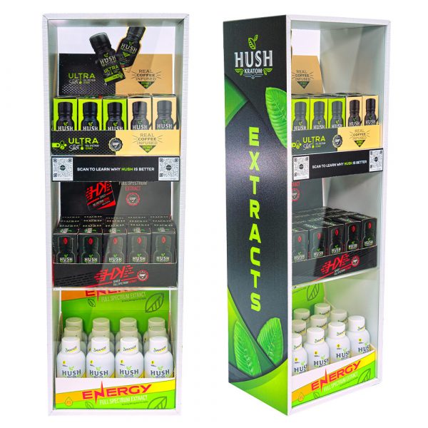 KRA  Hush 3 Tier Display  LOADED