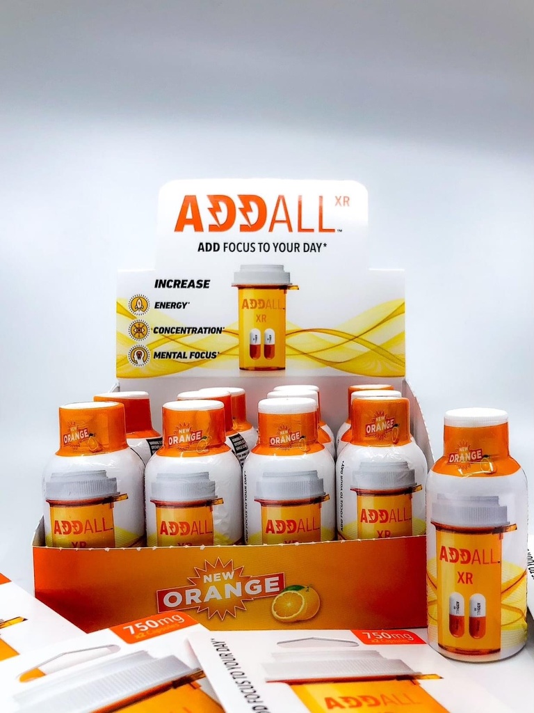 KRA ADDS Addall XR Shots 750mg OR 12pk