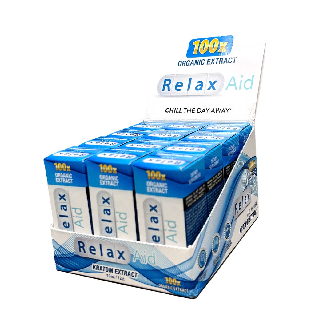 KRA RA100 Relax Aid Shots 100x 12PK