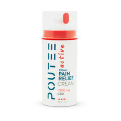 POUTEE Citrus Pain Relief Cream BS 1200mg 89ml/3oz