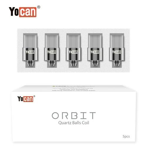 ELA YC-ORB YOCAN ORBIT REPLACEMENT QUARTZ BALL CUP ATOMIZER 5PCS