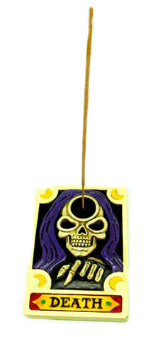IAC 003180 TAROT CARD DEATH BURNER 2PCS