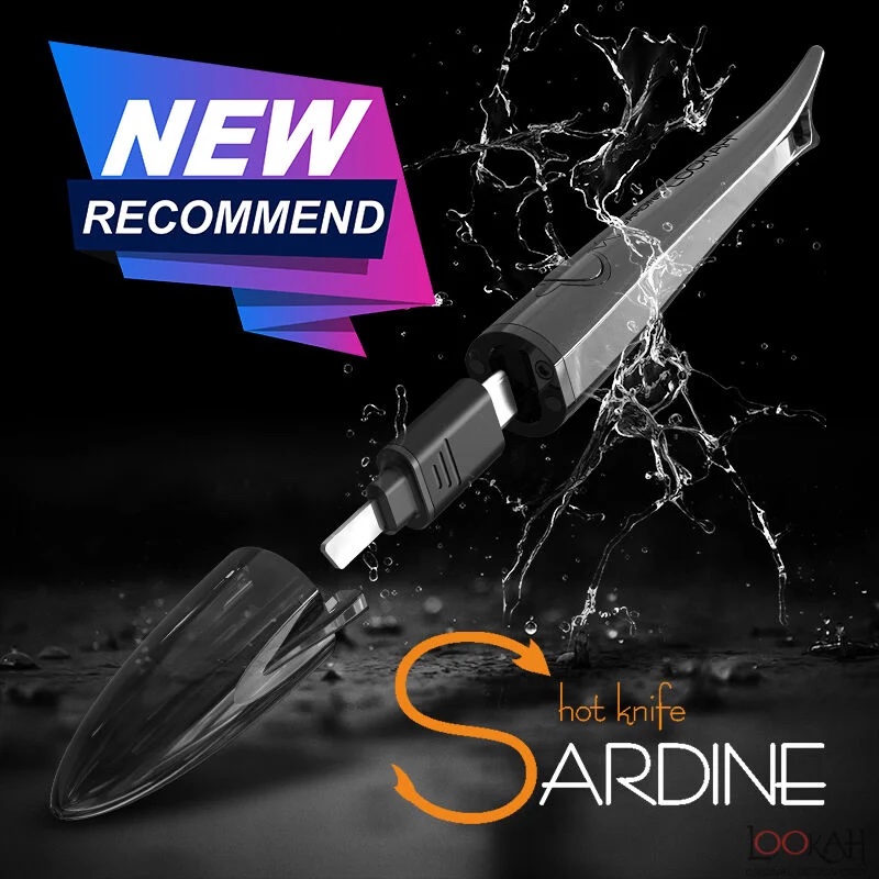 ELA LOOKAH - SARDINE HOT KNIFE - BLACK