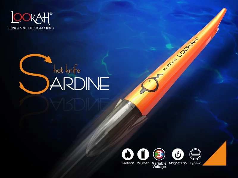 ELA LOOKAH - SARDINE HOT KNIFE - ORANGE