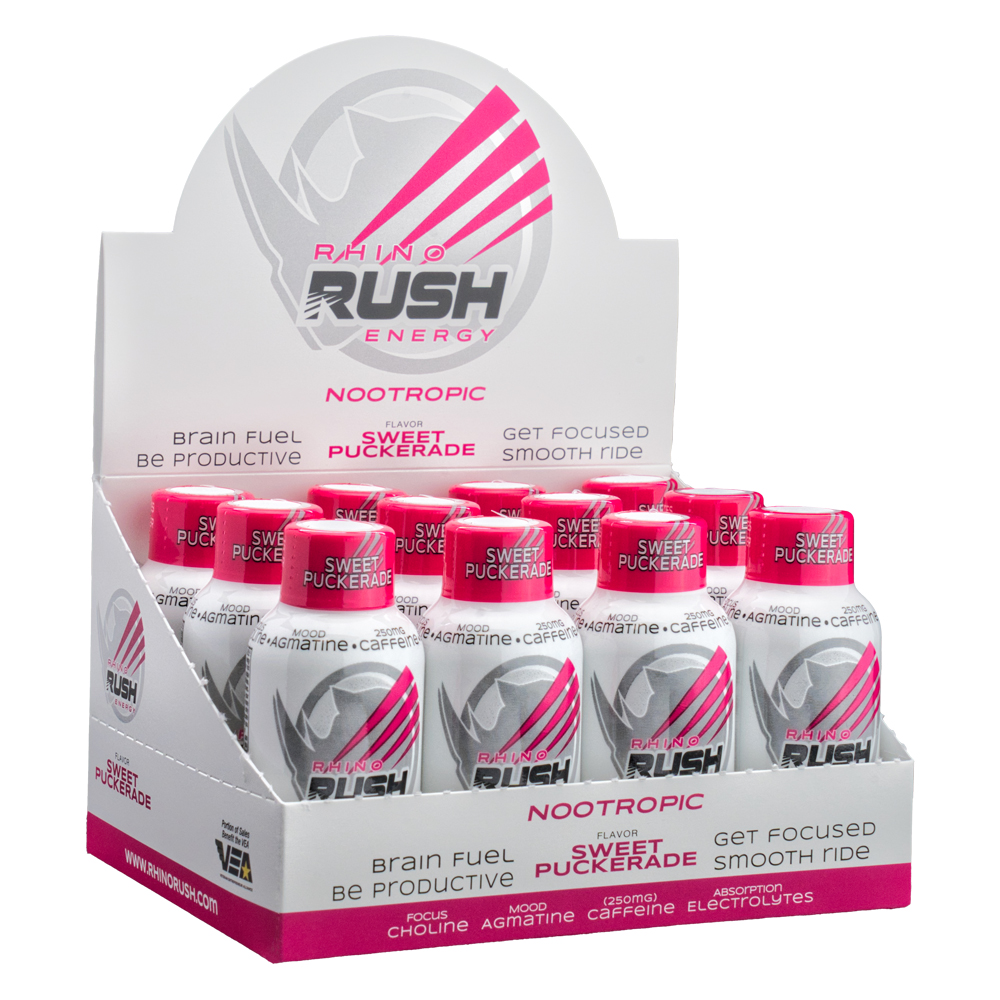 KRA RHINO RUSH PINK 12CT
