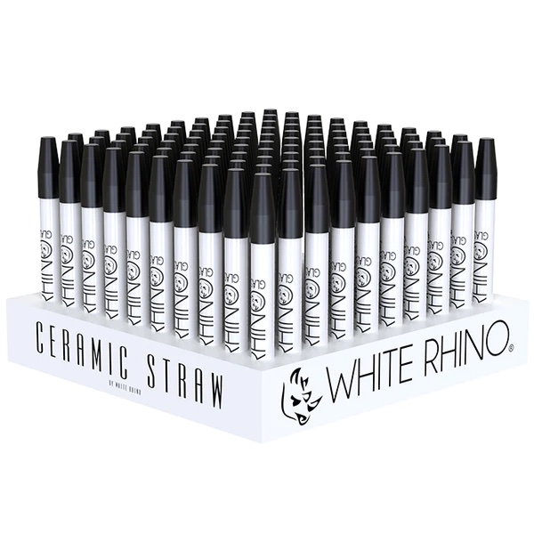 GPA RHINO WHITE CERAMIC DAB STRAW