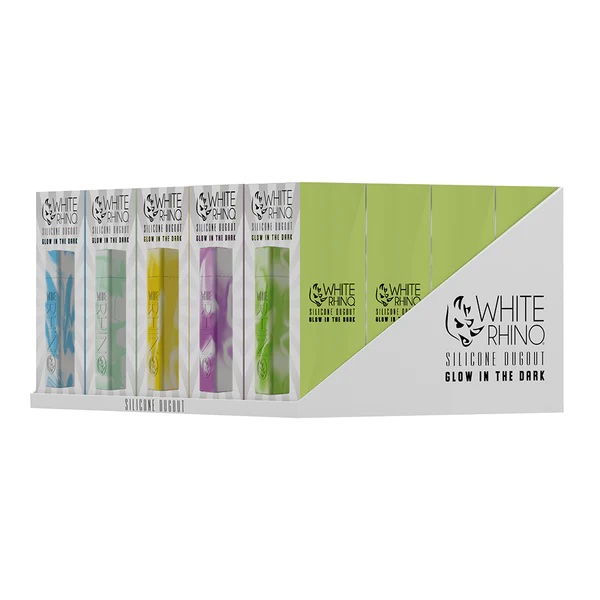 GPA W RHINO SILICONE DUGOUT GLOW IN