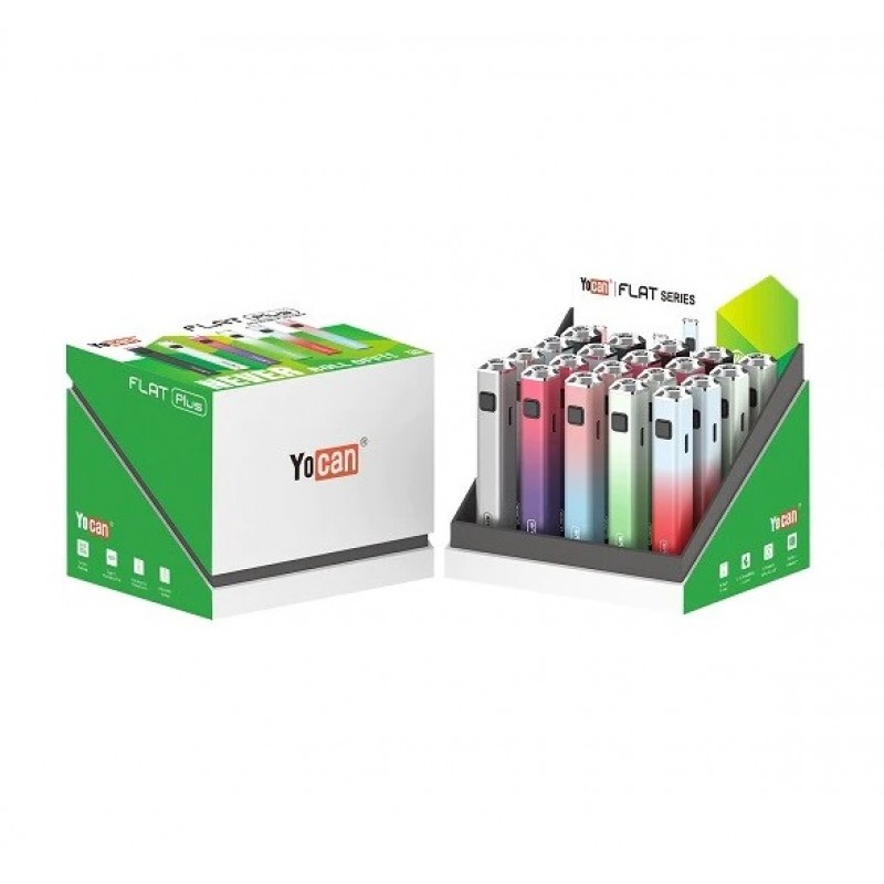 ELA YOC-FLT-MN YOCAN FLAT MINI 450MAH VAPE PEN B DISPLAY OF 20