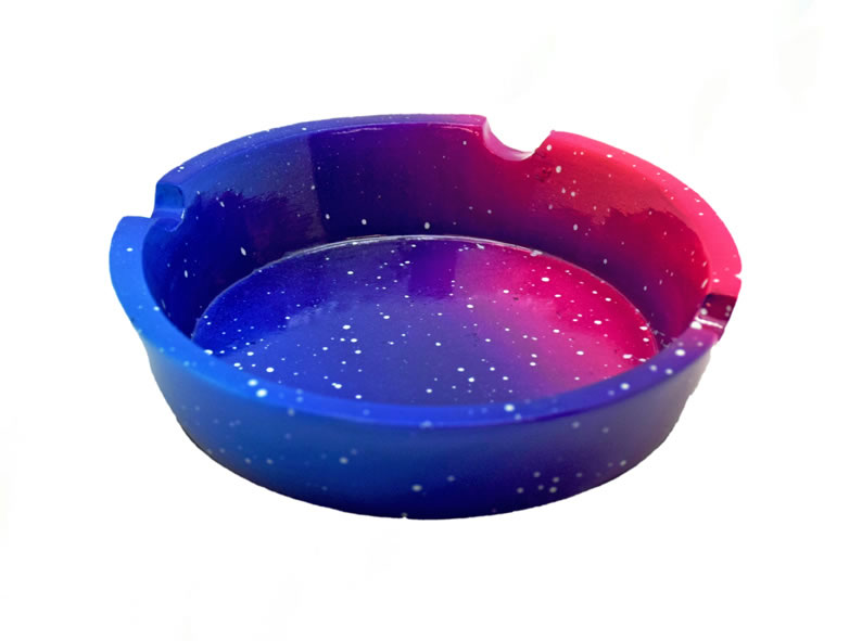 TRA 002923 GALAXY ASHTRAY 2 PIECES