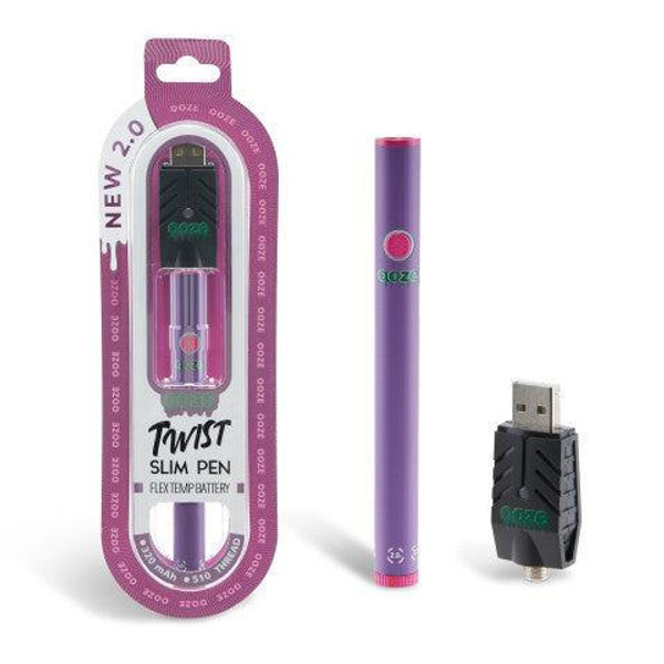 ELA OOZ-1187 SLIM TWIST PEN 2.0 - PURPLE