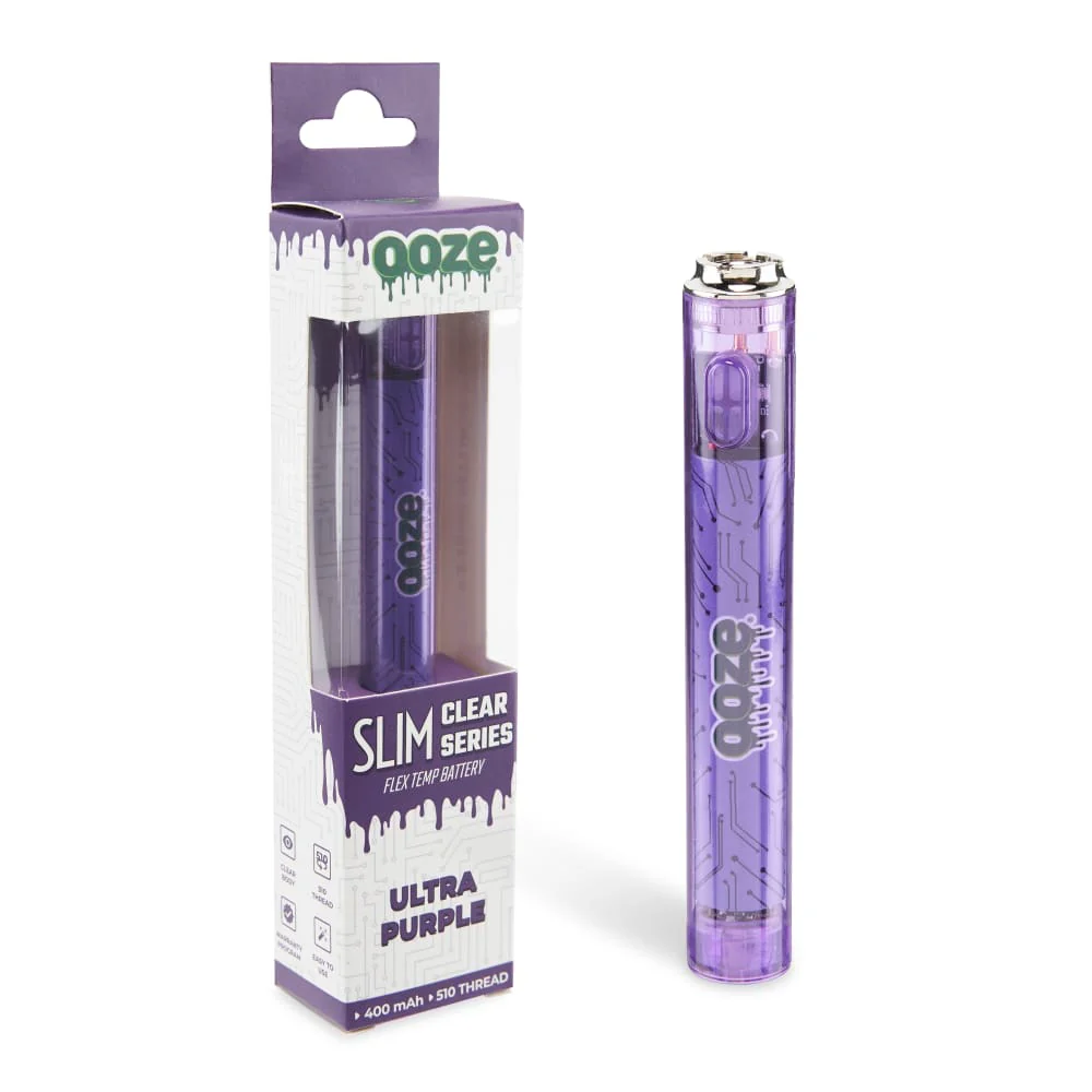 ELA OOZ-1211 SLIM CLEAR SERIES BATTERY - PURPLE
