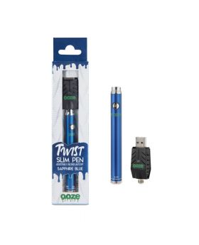 ELA OOZ-128 SLIM PEN TWIST BATTERY + USB BLUE