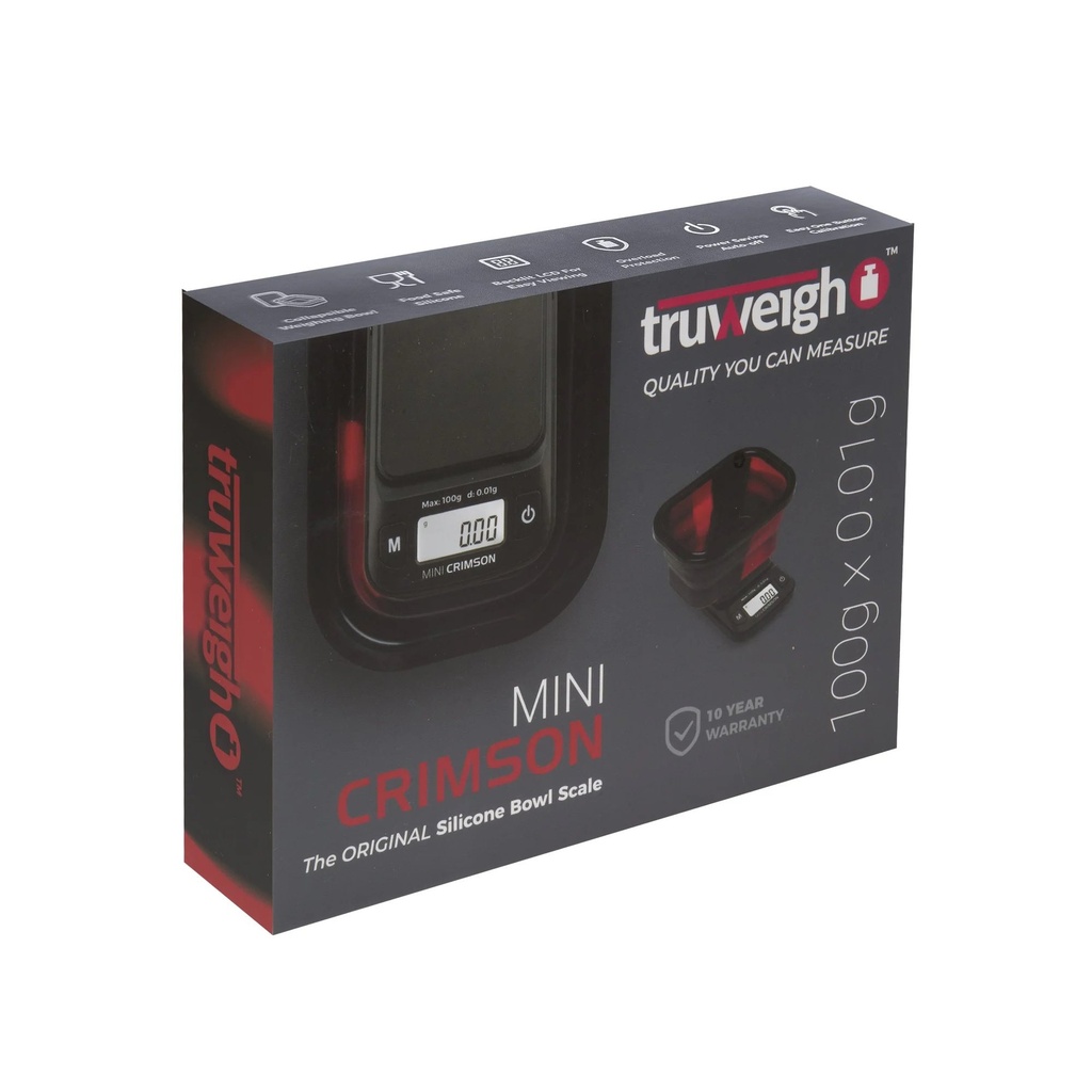 SCA SCALE SC-322 TRUWIEGHT MCR-100-01 BLK/RED