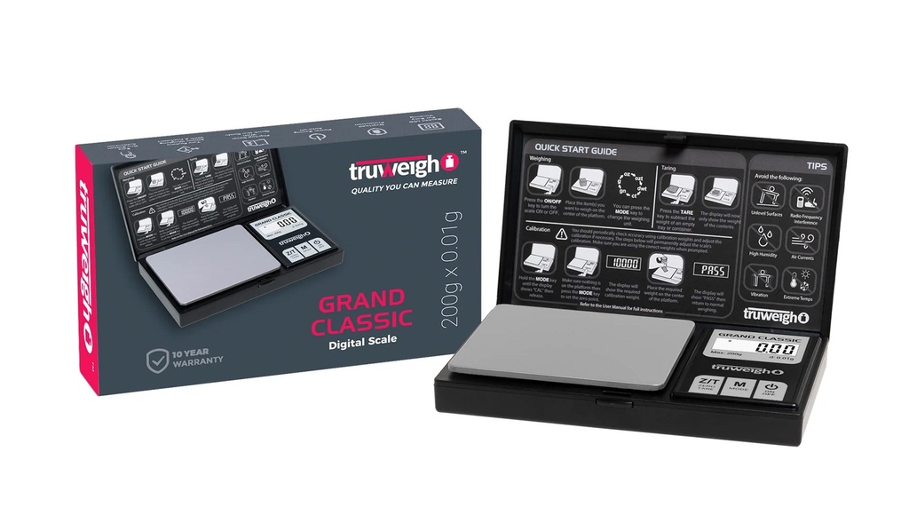 SCA SCALE SC-327 TRUWEIGHT GCL-200-01 BLACK