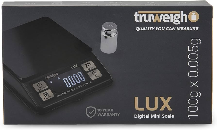 SCA SCALE SC-203 TRUWIEGHT LUX-100-005 BLACK