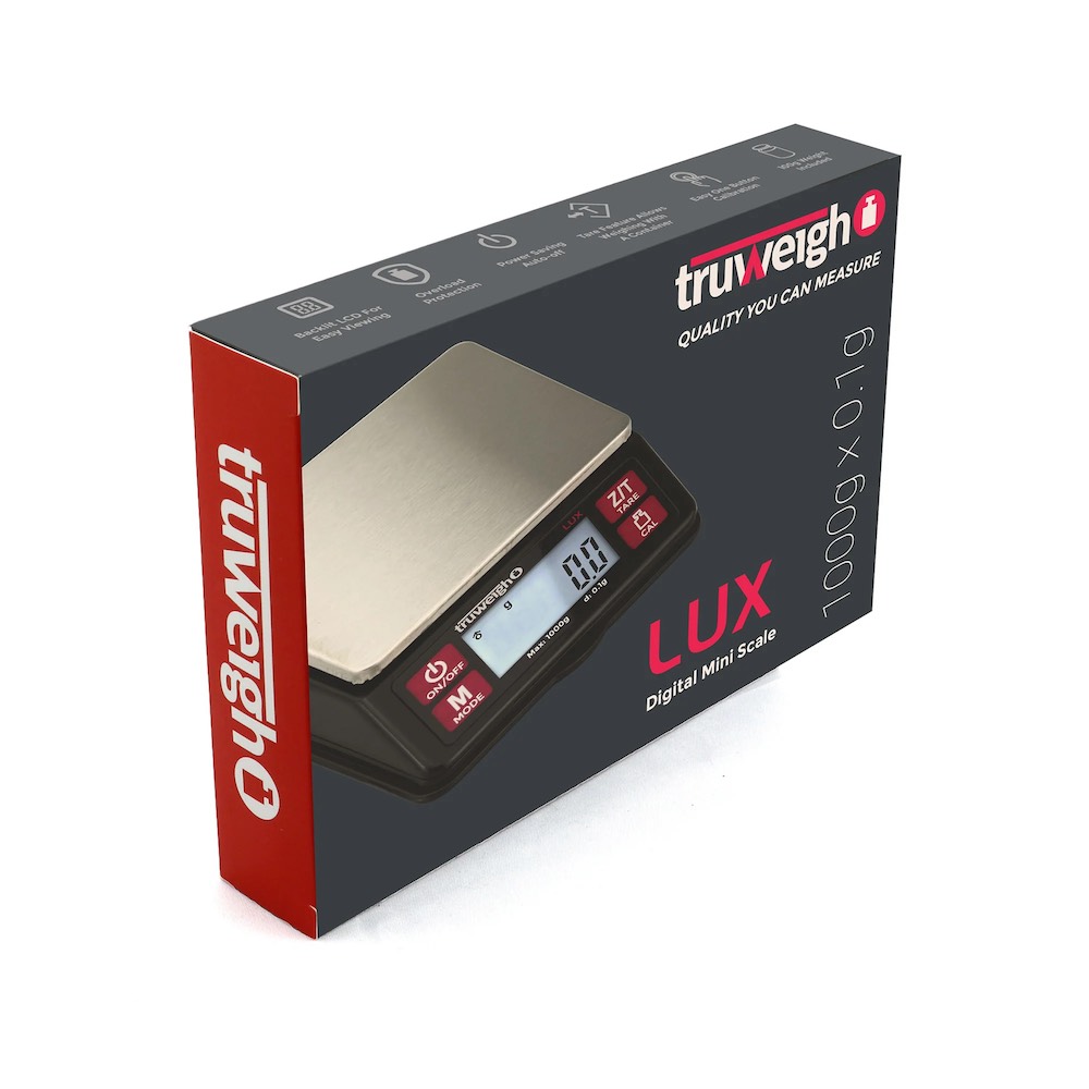 SCA SCALE SC-223 TRUWIEGHT LUX-1000-1- BLACK