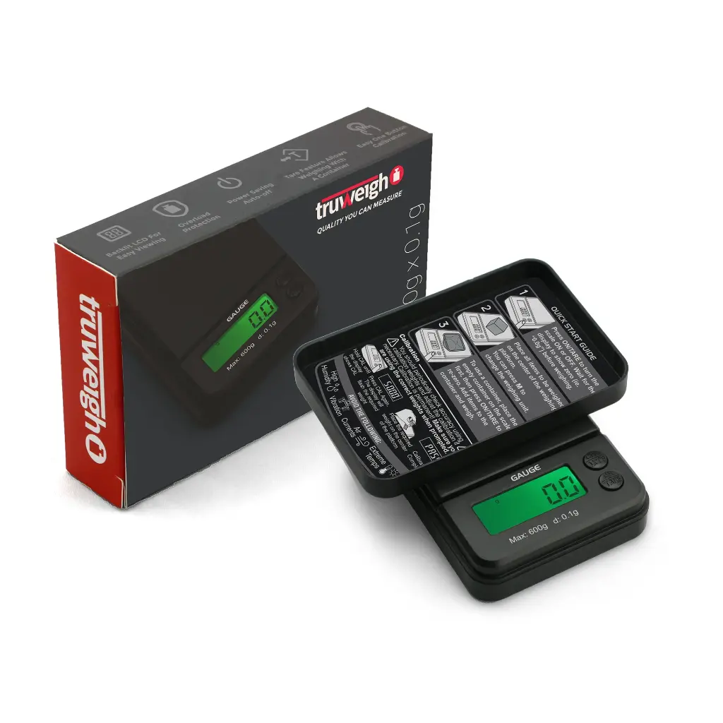 SCA SCALE TRUWIEGHT GA-600-I BLACK