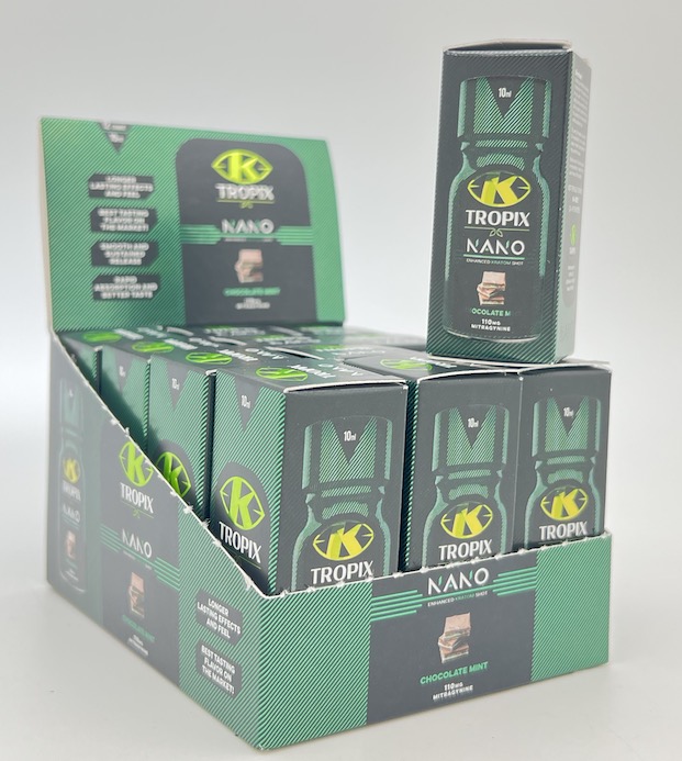 KRA K-TROPIX NANO CHOCOLATE MINT SHOTS 12CT