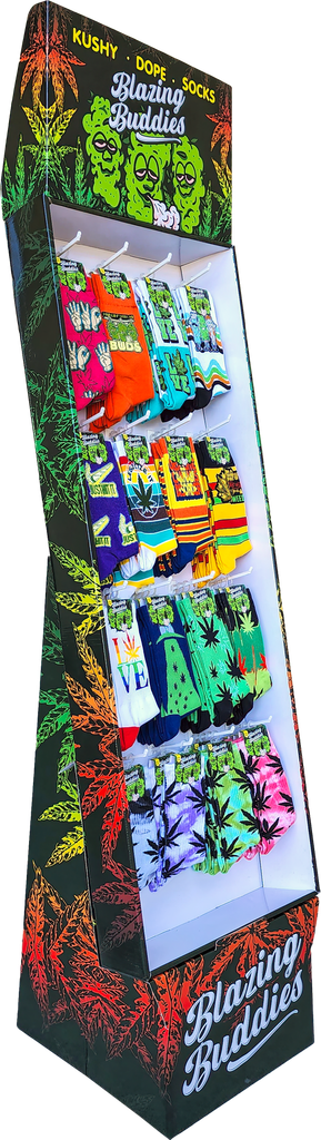 OPR Blazing Buddies Floor Shipper Display - 96 Pairs