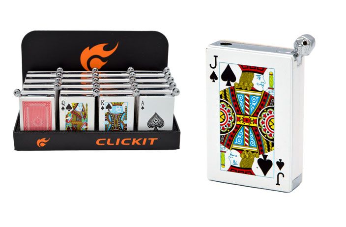 LTB SH-172 PLAYING CARD LIGHTER 20CT