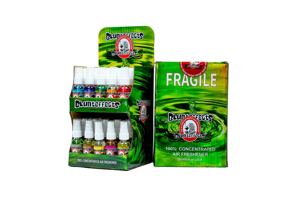 IAC BLUNTEFFECTS  SPRAY AIR-FRESHENERS DISPLAY 1OZ 50CT