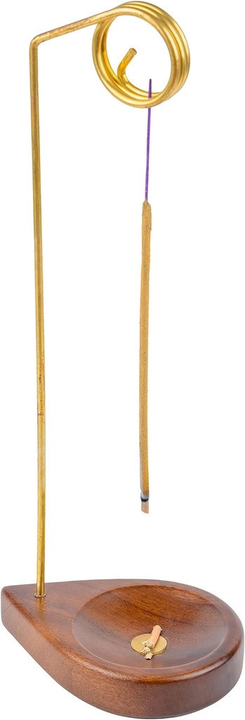 IAC 4251 WOODEN INCENSE ASH HOLDER PLATE 10CT