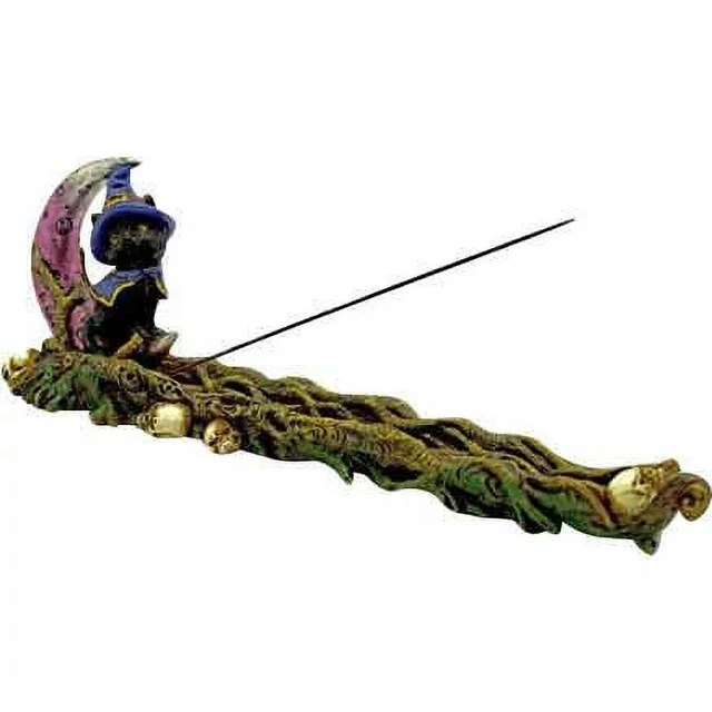 IAC 003088 MAGICAL CAT INCENSE BURNER