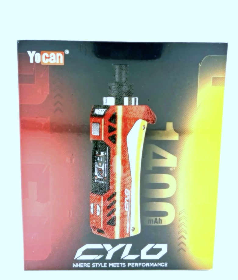 ELA YOC-CYL-RGL Yocan Cylo Wax Vaporizer - RED GOLD