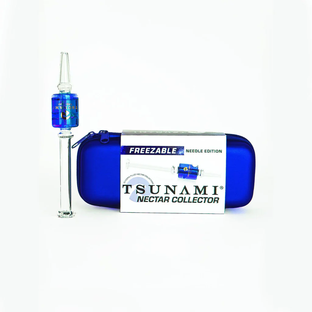 GPA Tsunami Nectar Collector Needle w/ Freezable Glycerin BLUE
