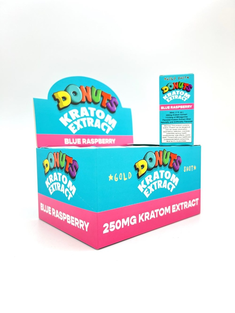 KRA KRAT-DNTS-BlueRaspberry- 250MG 12pk