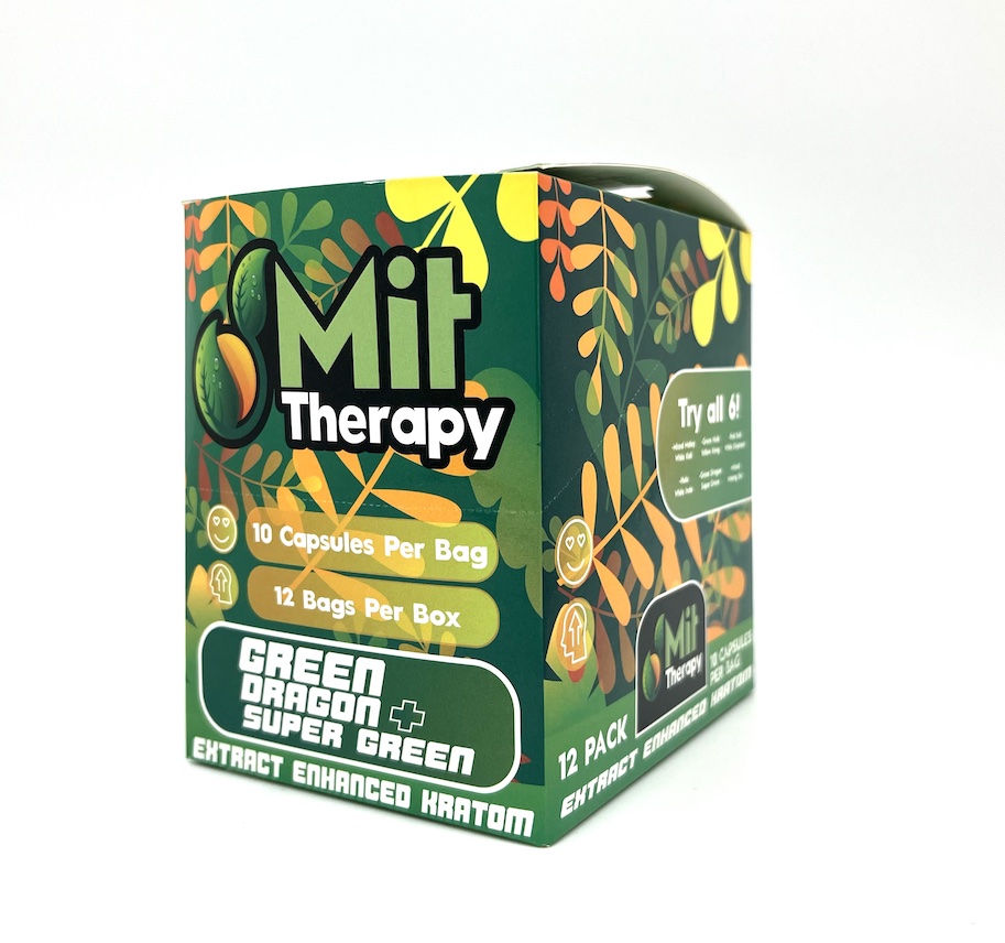 KRA MIT THERAPY - GREEN DRAGON + SUPER GREEN - 10CT 12pk
