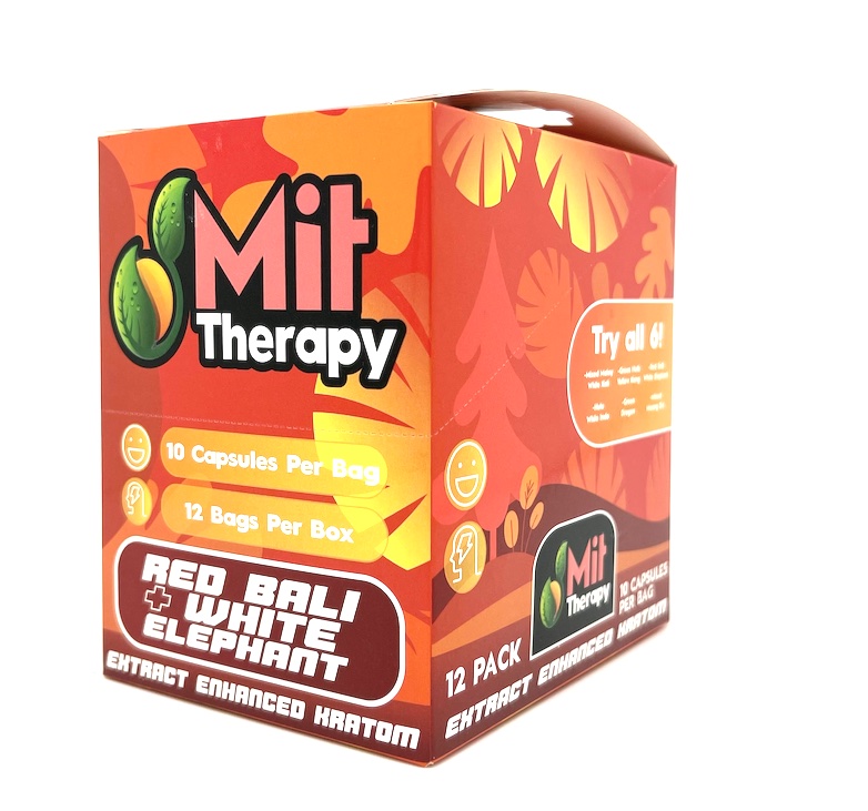 KRA MIT THERAPY - RED BALI + WHITE ELEPHANT - 10CT 12PK